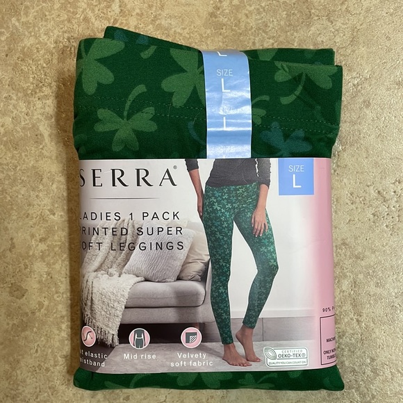 NWT combo Womens clover leggings and Tshirt size large - Picture 4 of 5